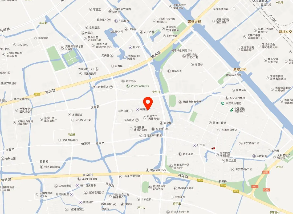 无锡国际生命科学创新园(一期)地图位置